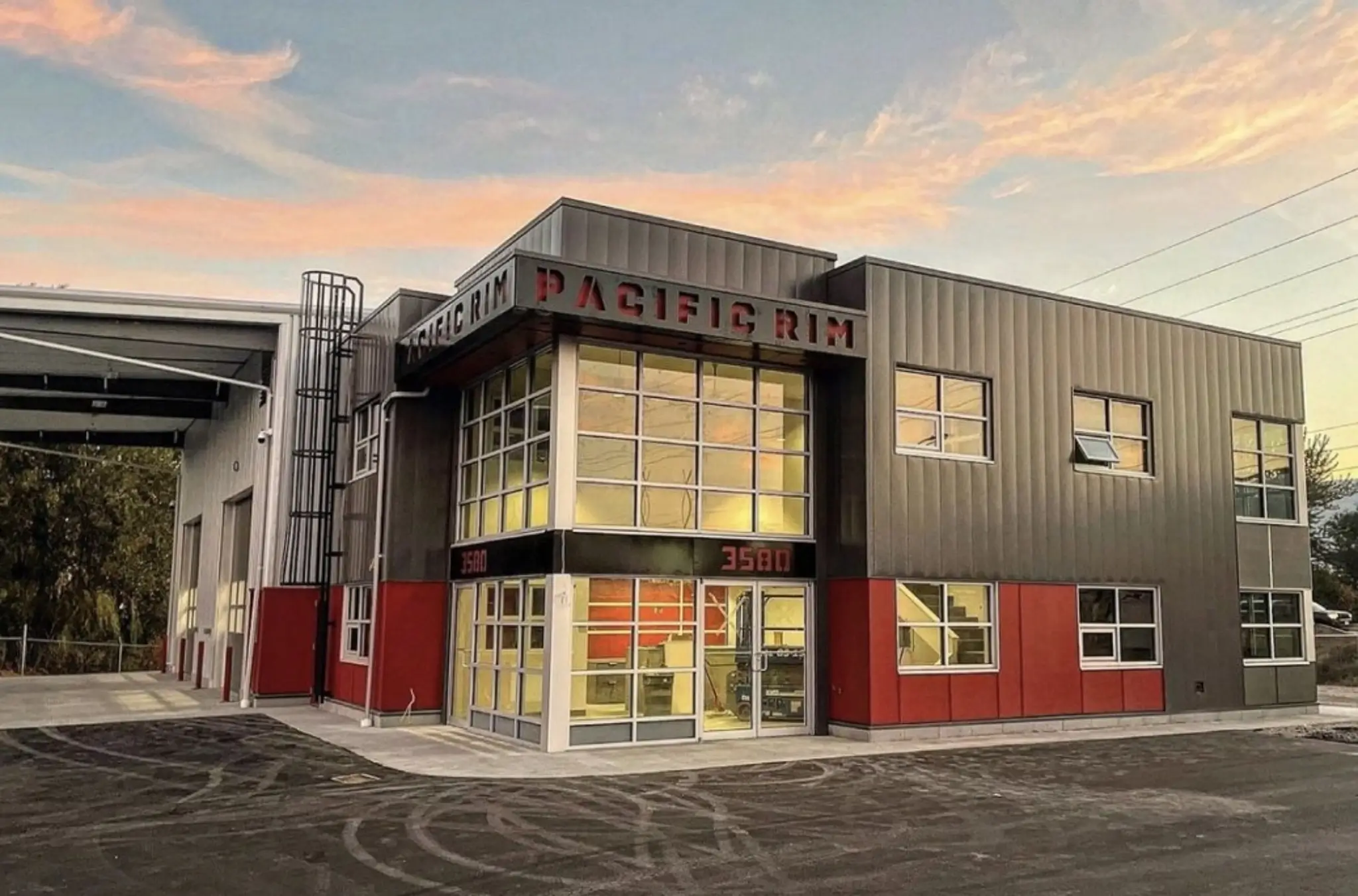 Pacific Rim Equipment Building in B.C.