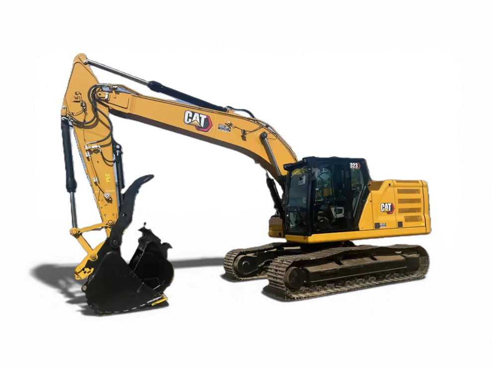 Caterpillar 323 crawler excavator